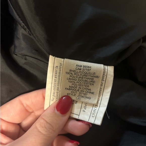 Billabong Motorcycle Black Leather Jacket size Large - Picture 9 of 10